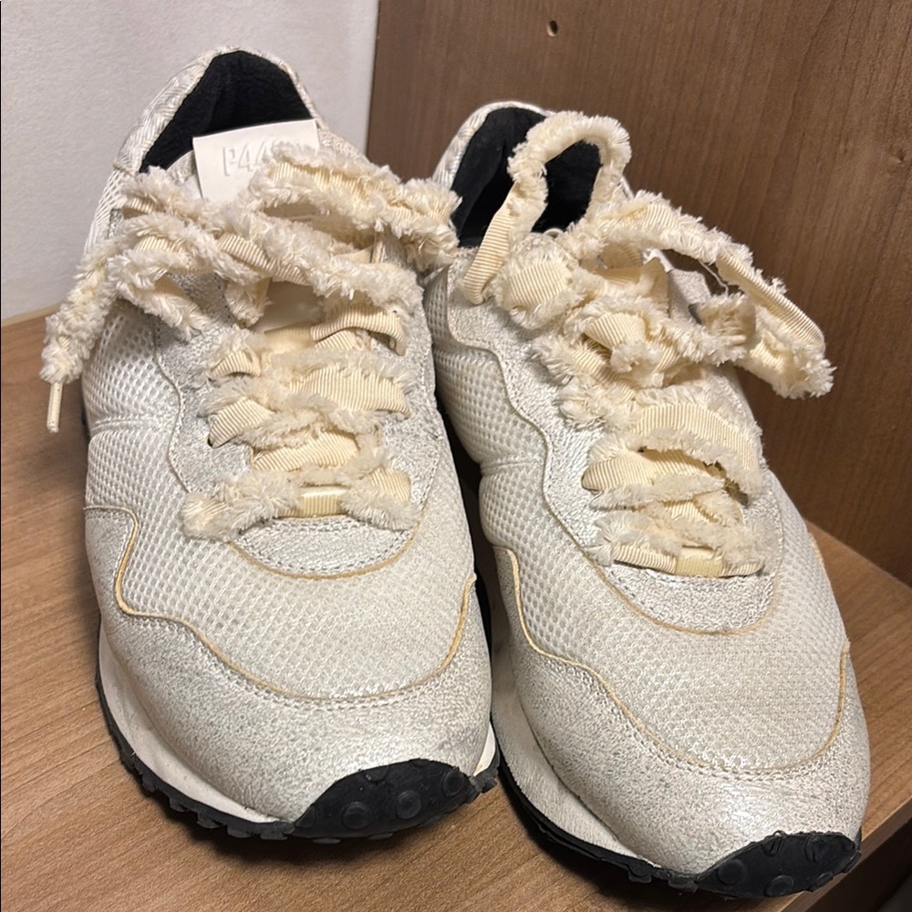 P448 Cancun Women's Cream Sneakers